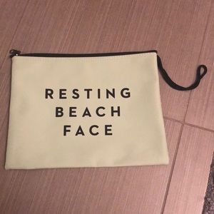 MILLY Resting Beach Face bag Green